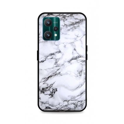 Zadný pevný kryt LUXURY na Realme 9 Pro Marble White