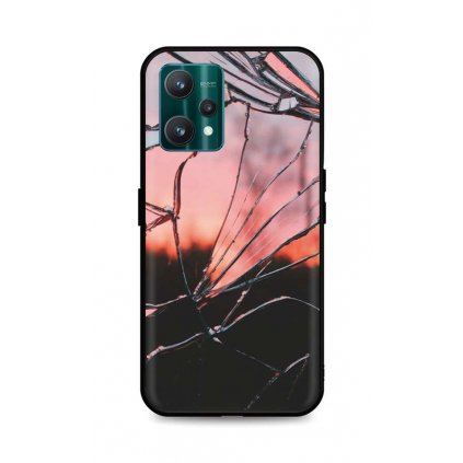 Zadný pevný kryt LUXURY na Realme 9 Pro Pink Broken