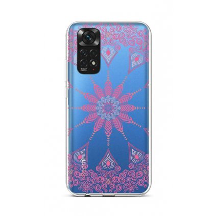 Zadný silikónový kryt na Xiaomi Redmi Note 11 Pink Mandala