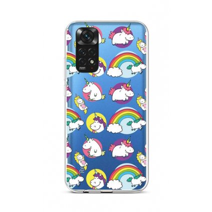 Zadný silikónový kryt na Xiaomi Redmi Note 11 Chunky Unicorns