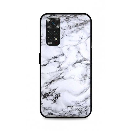 Zadný pevný kryt LUXURY na Xiaomi Redmi Note 11 Marble White