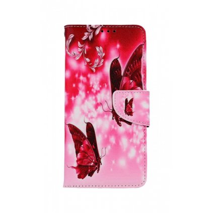Flipové puzdro na Samsung A13 Zamilovaní motýliky