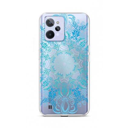 Zadný silikónový kryt na Realme C31 Blue Mandala