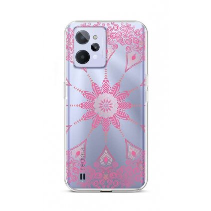 Zadný silikónový kryt na Realme C31 Pink Mandala