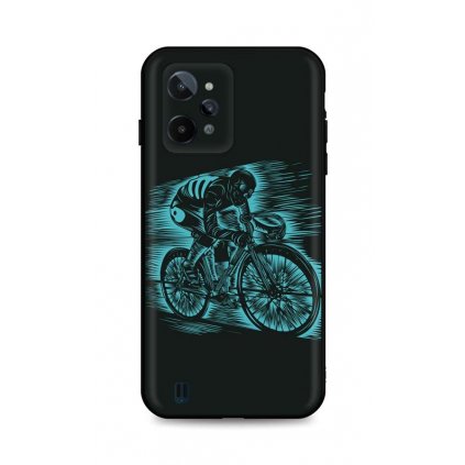 Zadný silikónový kryt DARK na Realme C31 Speeding