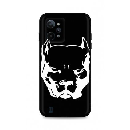 Zadný silikónový kryt DARK na Realme C31 Pitbull