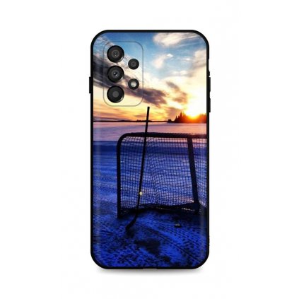 Zadný silikónový kryt DARK na Samsung A33 5G Hockey Sunset