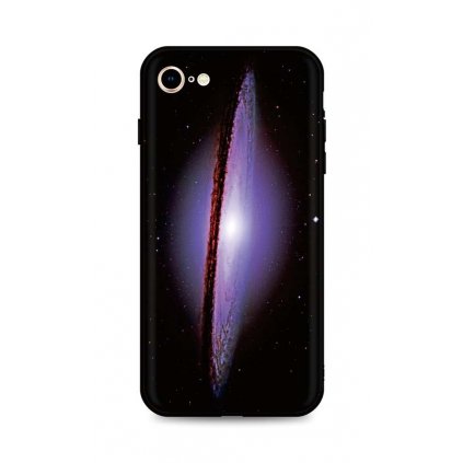 Zadný silikónový kryt DARK na iPhone SE 2022 Milky Way