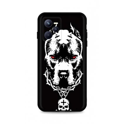 Zadný kryt DARK na Realme C35 Fighting Dog