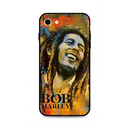 Zadný silikónový kryt DARK na iPhone SE 2022 Bob Marley