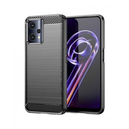 Zadný silikónový kryt na Realme 9 Pro čierny