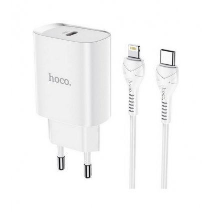 Rýchlonabíjačka HOCO N14 pre iPhone 20W biela