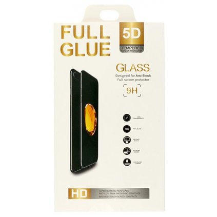 Tvrdené sklo FullGlue na Samsung A53 5G 5D čierne