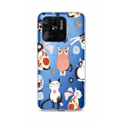 Zadný kryt na Xiaomi Redmi 10C Cats 2