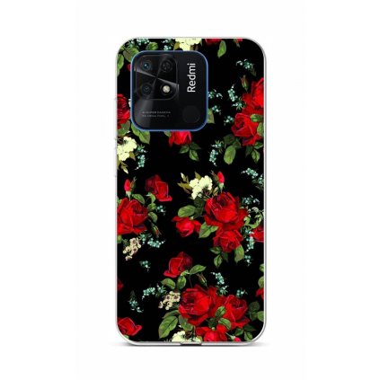 Zadný kryt na Xiaomi Redmi 10C Kvety ruží