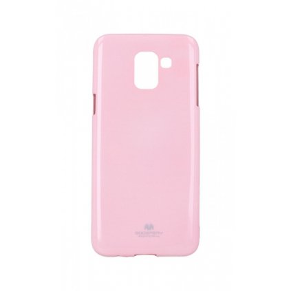 Zadný kryt Mercury Jelly Case na Samsung J6 svetlo ružový
