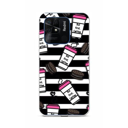 Zadný kryt na Xiaomi Redmi 10C Kafíčka