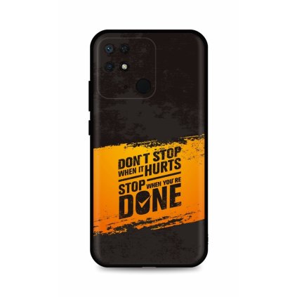 Zadný kryt DARK na Xiaomi Redmi 10C Don't Stop