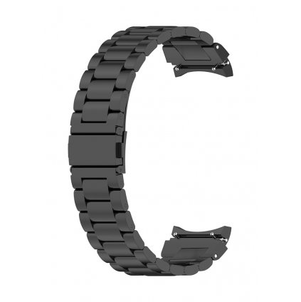 Univerzálny oceľový remienok Watchband W010 20 mm čierny