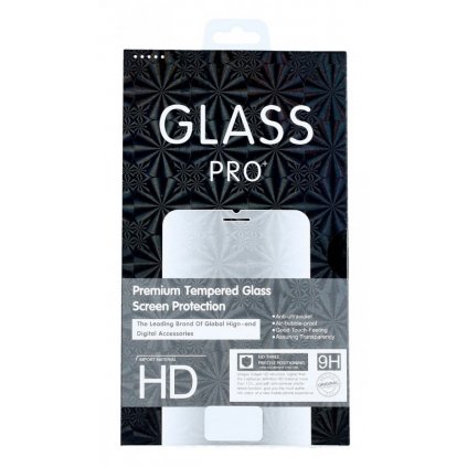 Tvrdené sklo TopGlass na iPhone 14 Pro Full Cover čierne