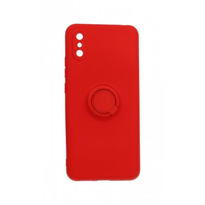 Zadný kryt Vennus RING na Xiaomi Redmi 9A červený