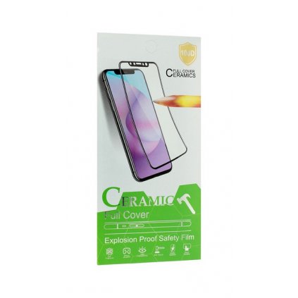 Fólia na displej Ceramic pre iPhone 14 Pro Max Full Cover čierna