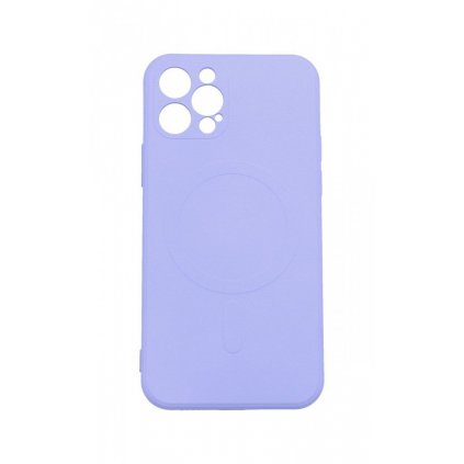 Zadný kryt na iPhone 12 Pro s MagSafe svetlo fialový