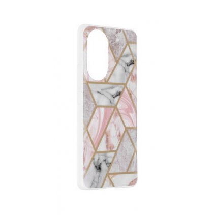 Zadný pevný kryt na Honor 50 5G Marble Pink Hex