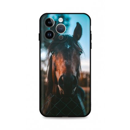 Zadný kryt DARK na iPhone 14 Pro Max Horse