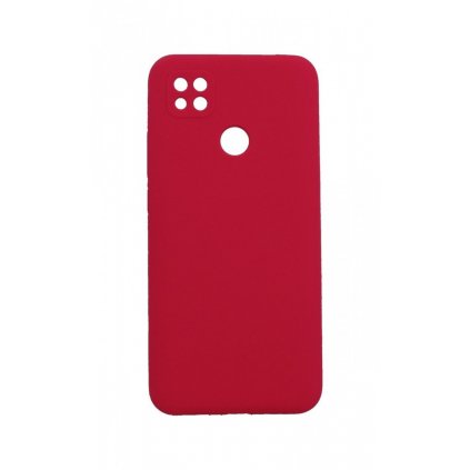 Zadný kryt Essential na Xiaomi Redmi 9C malinovo červený