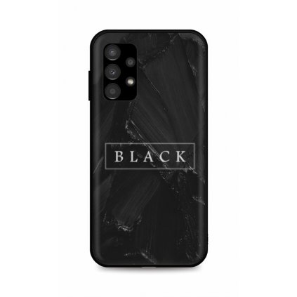 Zadný pevný kryt LUXURY na Samsung A13 Black