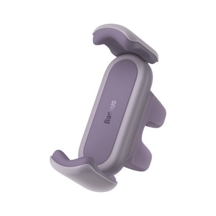 Držiak do auta na vetraciu mriežku Baseus Steel Cannon 2 fialový