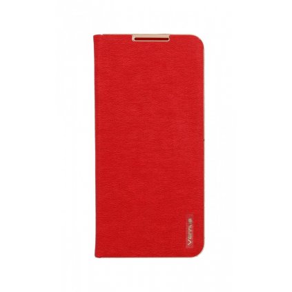 Flipové puzdro Luna Book na Samsung A04 červené