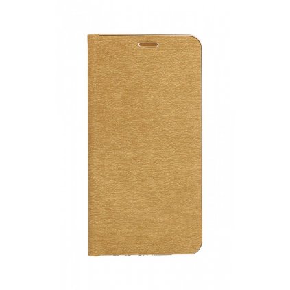 Flipové puzdro Forcell Luna Book na Samsung S21 FE zlaté