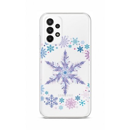 Zadný kryt na Samsung A23 5G Snowflake