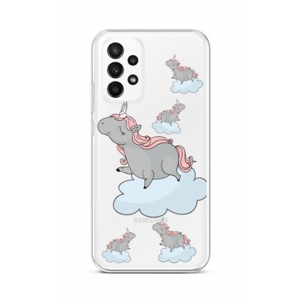 Zadný kryt na Samsung A23 5G Grey Unicorns