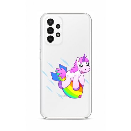 Zadný kryt na Samsung A23 5G Flying Unicorn