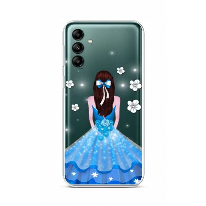 Zadný kryt na Samsung A04s Blue Princess