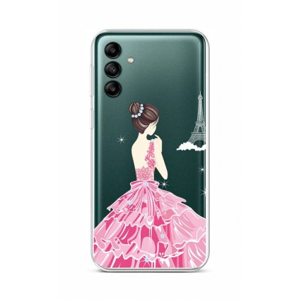 Zadný kryt na Samsung A04s Pink Princess