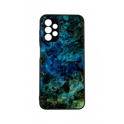 Zadný pevný kryt Glaze na Samsung A13 Dark Blue Nebula