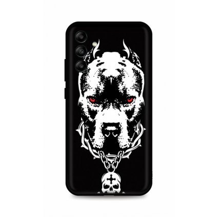 Zadný kryt DARK pre Samsung A04s Fighting Dog