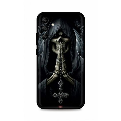 Zadný kryt DARK pre Samsung A04s Grim Reaper