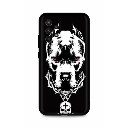 Zadný kryt DARK pre Samsung A23 5G Fighting Dog