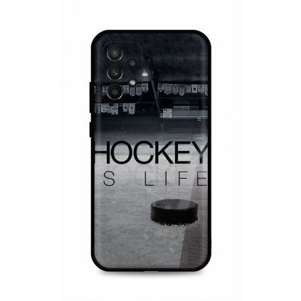 Zadný kryt DARK pre Samsung A23 5G Hockey Is Life