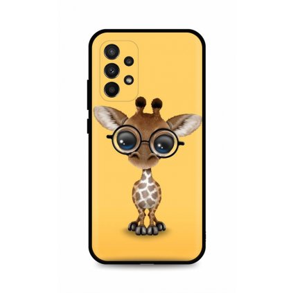 Zadný kryt DARK pre Samsung A23 5G Cute Giraffe