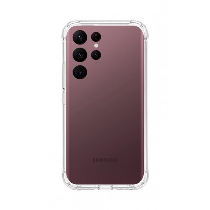 Odolný kryt na Samsung S22 Ultra priehľadný