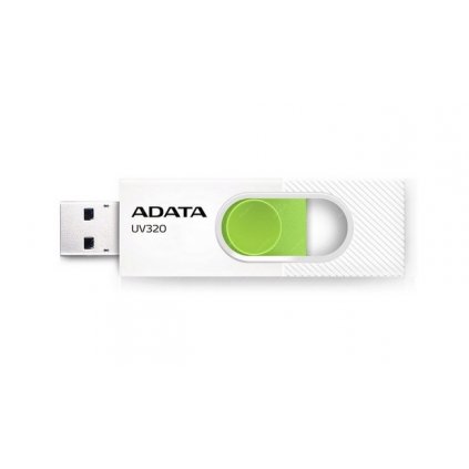 Flash disk ADATA UV320 64GB bielo-zelený