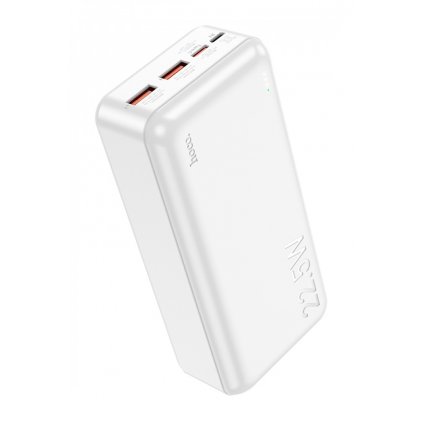 Powerbank HOCO J101B s podporou rýchlonabíjania 30000mAh biela 22.5W