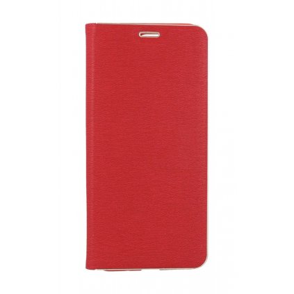 Flipové puzdro Luna Book na Xiaomi Redmi 10C červené