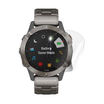 Fólie RedGlass na Garmin Fenix 6X 6 ks